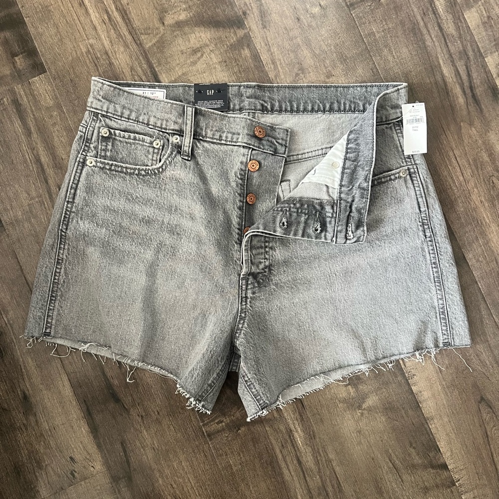 Gap Denim Button Fly Shorts NWT